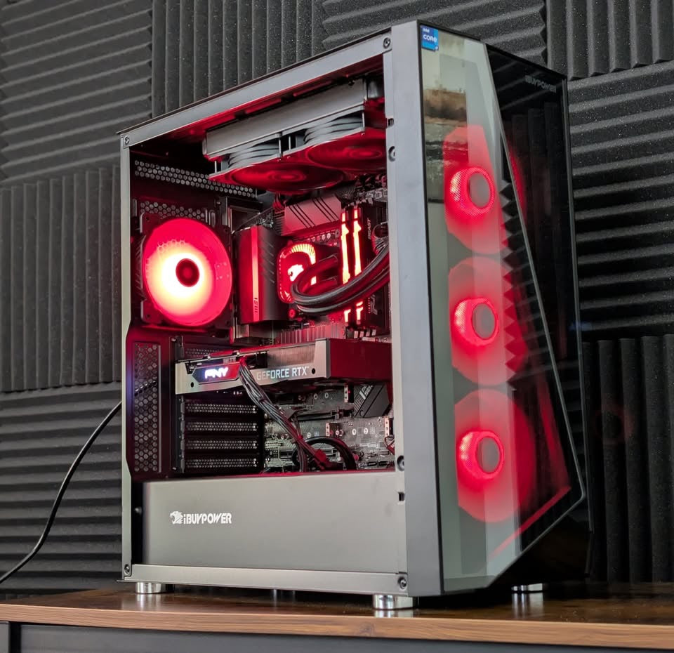 RTX 3060 Ti Gaming PC – Intel i7-12700KF, 16GB RAM, 1.5TB Storage, WiFi + Bluetooth